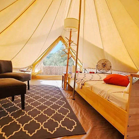 Campo Agave Luxury Tents Sayalonga Esterno foto