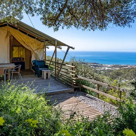 Campo Agave Luxury Tents Sayalonga Esterno foto